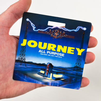 JOURNEY – Raised On Radio First Japanese Pressing 28AP 3177 1986 OBI SHRINK BACKSTAGE PASS