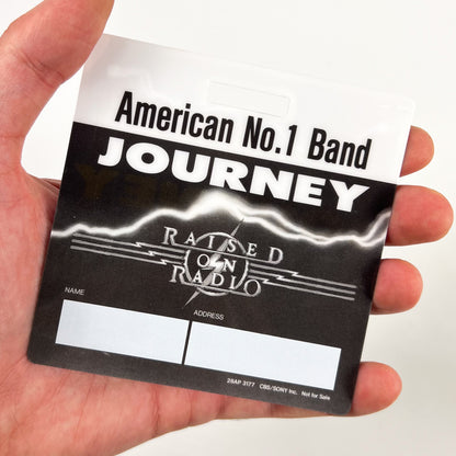 JOURNEY – Raised On Radio First Japanese Pressing 28AP 3177 1986 OBI SHRINK BACKSTAGE PASS