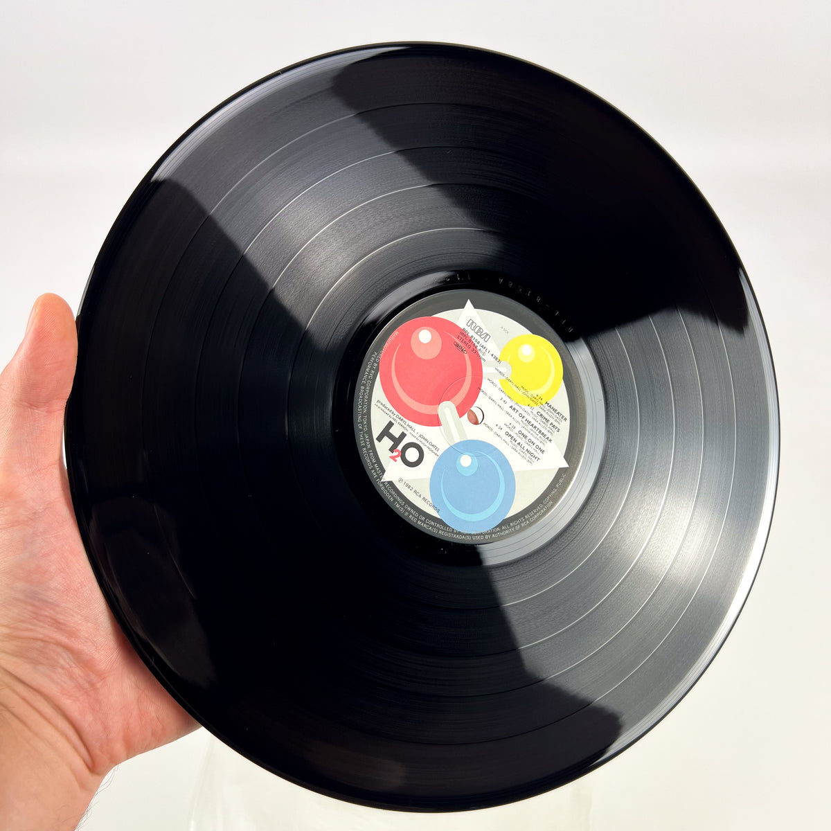 DARYL HALL & JOHN OATES – H₂O Édition japonaise RPL-8158 1982 OBI Translucide