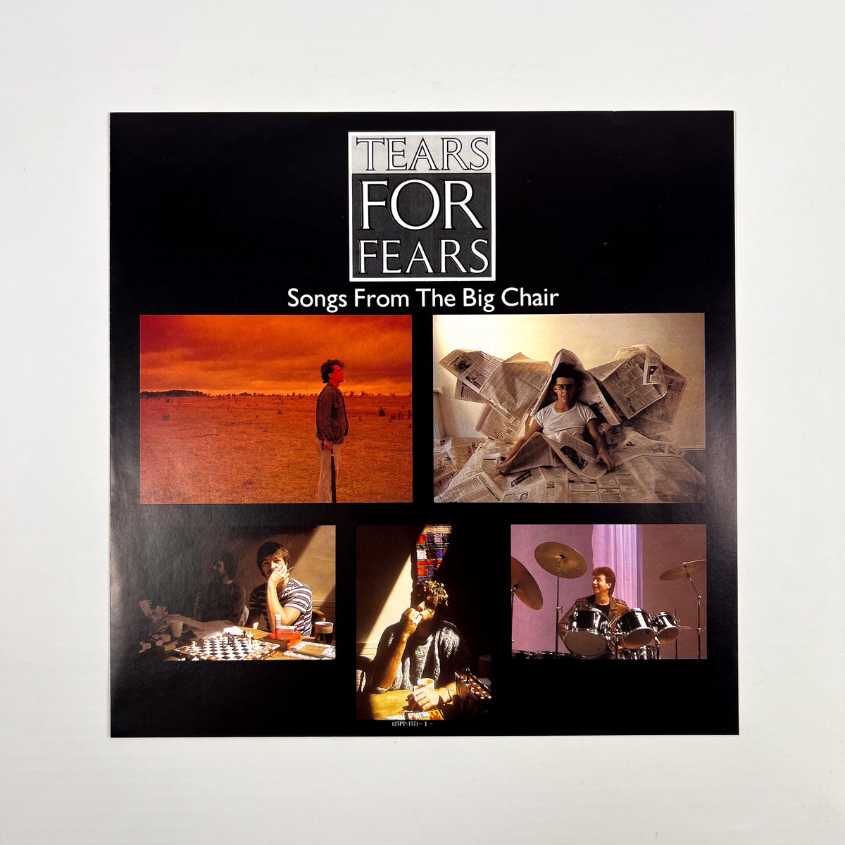 TEARS FOR FEARS – Songs From The Big Chair First Japanese Pressing 25PP-157 1985 OBI JVC Supervinyl