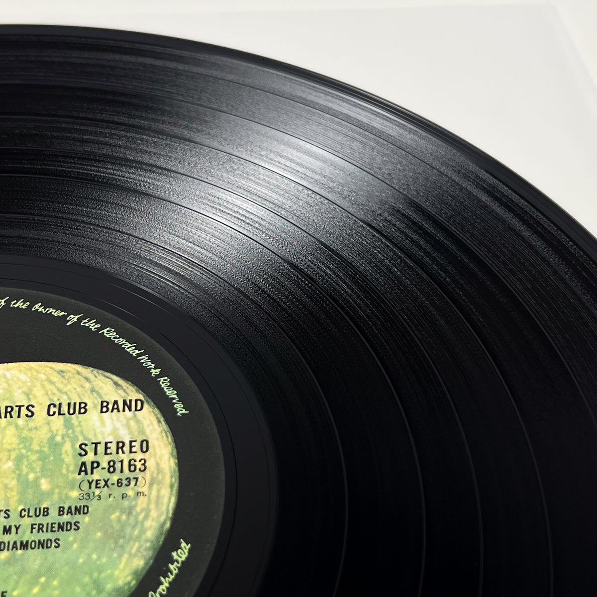 THE BEATLES – Sgt. Pepper’s Lonely Hearts Club Band Japanese Pressing AP-8163 1969 OBI