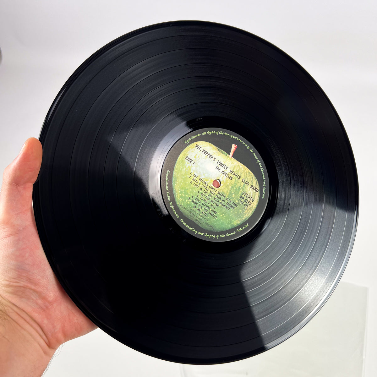 THE BEATLES – Sgt. Pepper’s Lonely Hearts Club Band Japanese Pressing AP-8163 1969 OBI