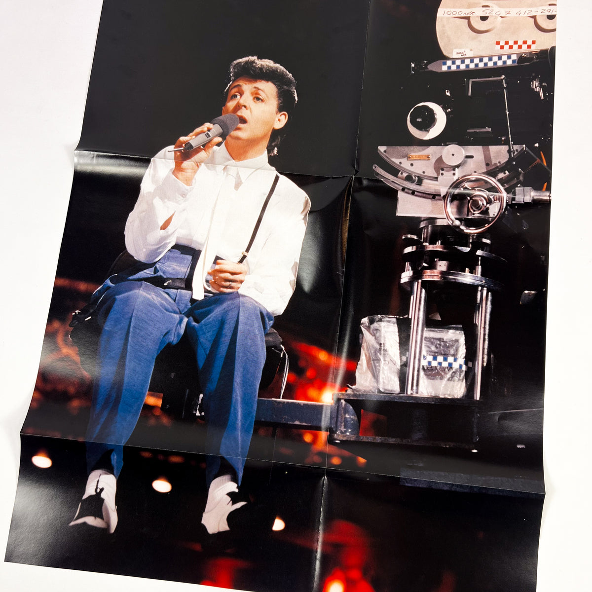 PAUL McCARTNEY – Give My Regards To Broad Street Prima Stampa Giapponese EPS-91094 1984 OBI POSTER