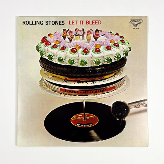 THE ROLLING STONES – Let It Bleed Stampa Giapponese LAX-1014 1978 BOOKLET