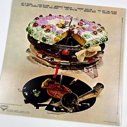 THE ROLLING STONES – Let It Bleed Impresión japonesa LAX-1014 1978 LIBRETO