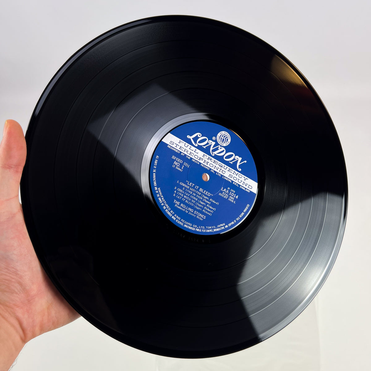 THE ROLLING STONES – Let It Bleed Impresión japonesa LAX-1014 1978 LIBRETO