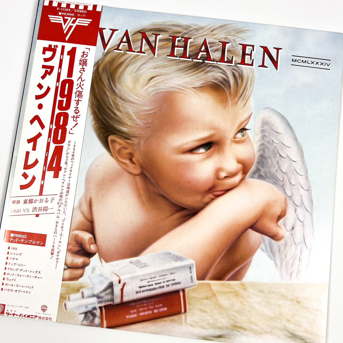 VAN HALEN – 1984 Prima Stampa Giapponese P-11369 1984 OBI
