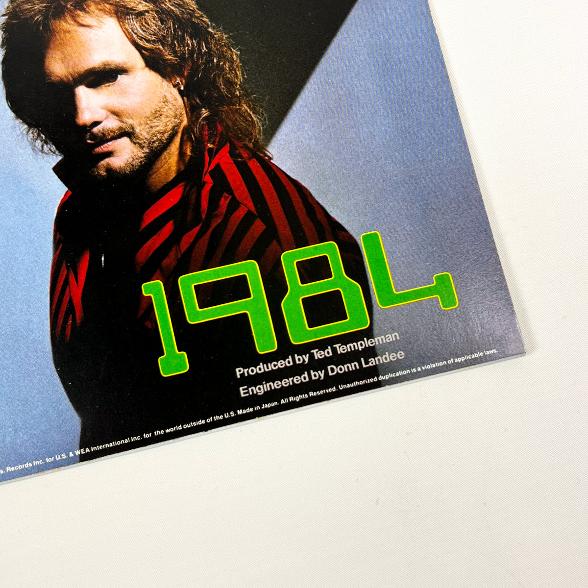 VAN HALEN – 1984 Prima Stampa Giapponese P-11369 1984 OBI
