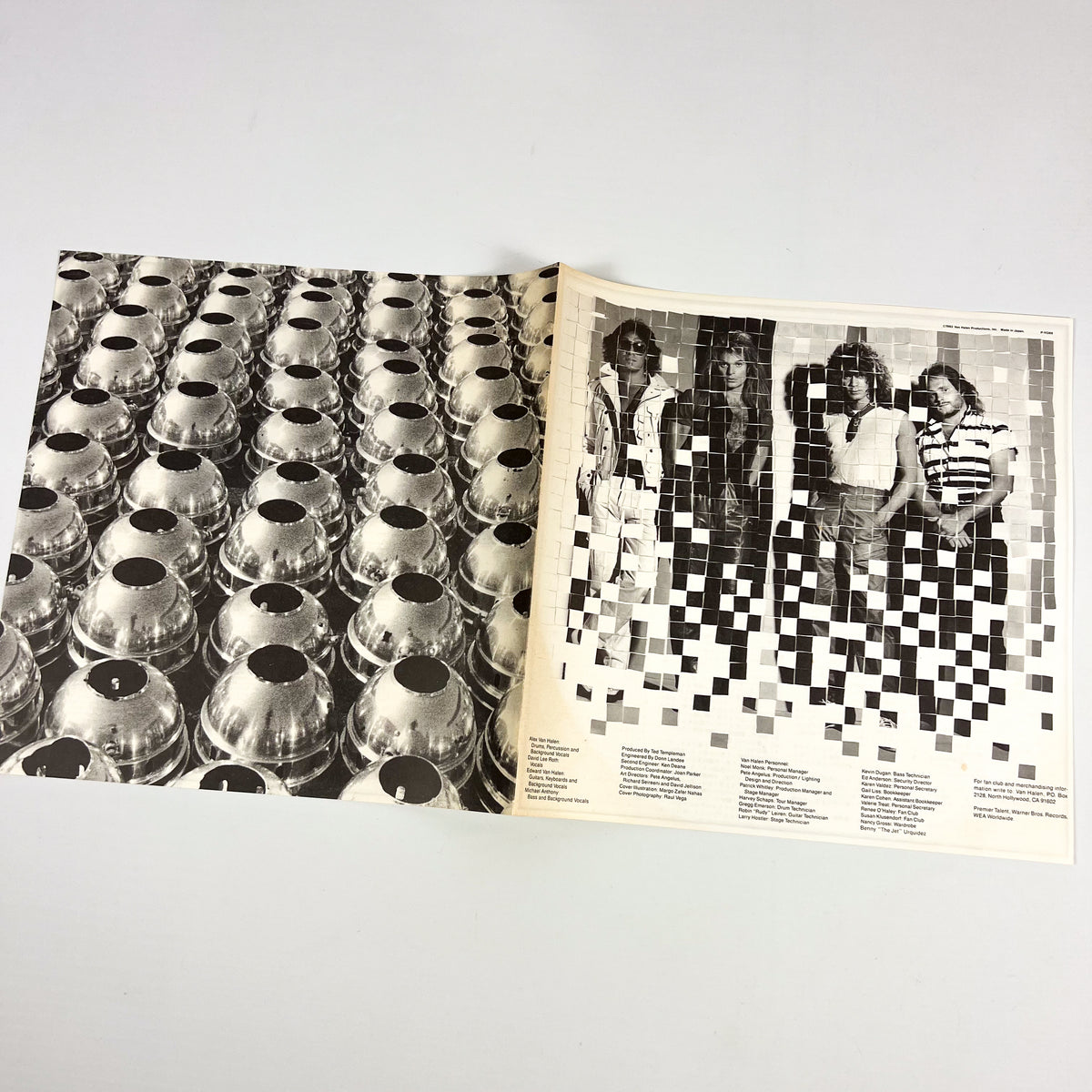 VAN HALEN – 1984 Prima Stampa Giapponese P-11369 1984 OBI