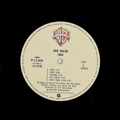 VAN HALEN – 1984 Prima Stampa Giapponese P-11369 1984 OBI