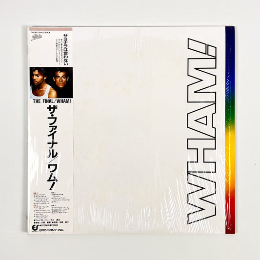 WHAM! – The Final Prima Stampa Giapponese 2LP 38·3P-751~2 1986 OBI SHRINK