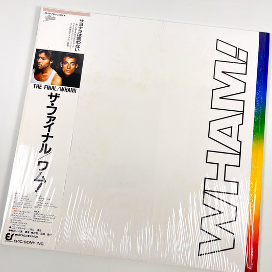 WHAM! – The Final Prima Stampa Giapponese 2LP 38·3P-751~2 1986 OBI SHRINK