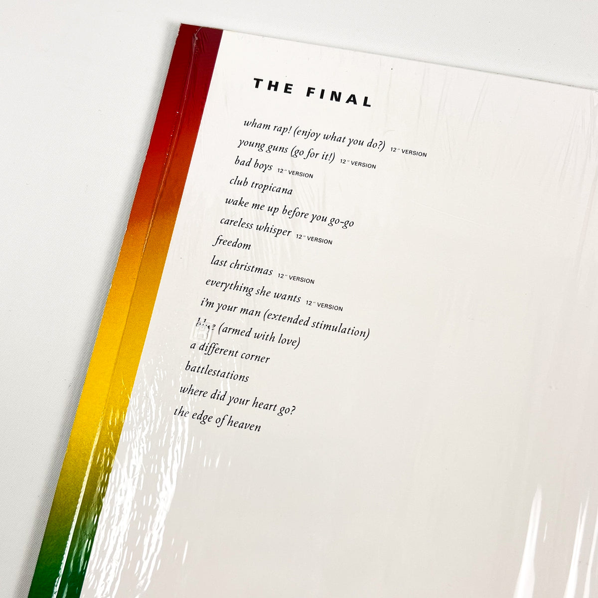 WHAM! – The Final Prima Stampa Giapponese 2LP 38·3P-751~2 1986 OBI SHRINK