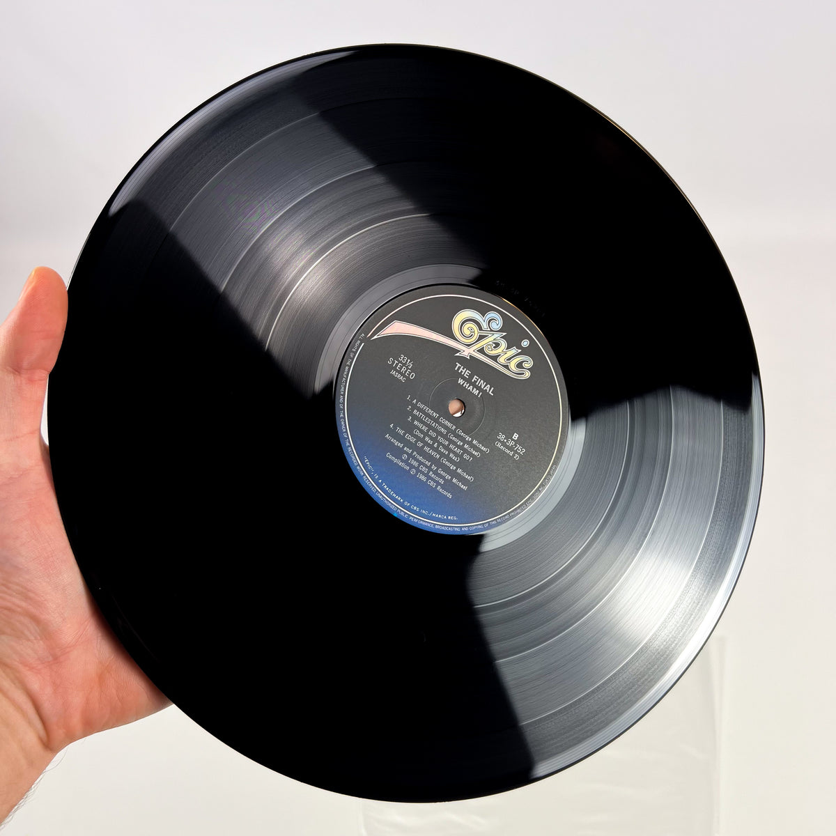 WHAM! – The Final Prima Stampa Giapponese 2LP 38·3P-751~2 1986 OBI SHRINK