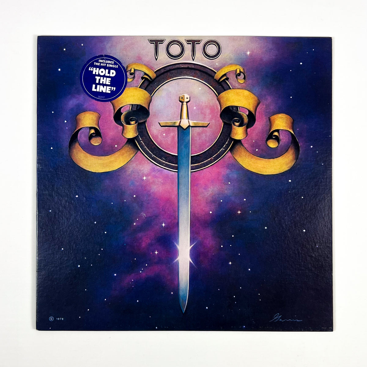TOTO – Toto Prima Stampa USA JC 35317 1978 Hype Sticker