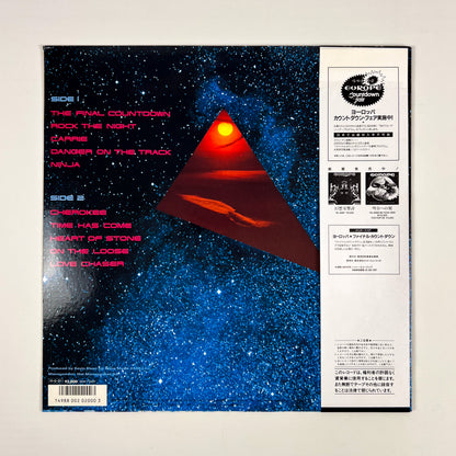 EUROPE – The Final Countdown Première impression japonaise VIL-28019 1986 OBI Translucide