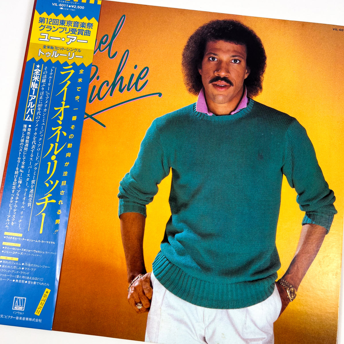 LIONEL RICHIE – Lionel Richie Stampa Giapponese VIL-6011 1983 OBI Translucent