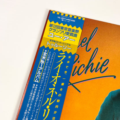 LIONEL RICHIE – Lionel Richie Stampa Giapponese VIL-6011 1983 OBI Translucent