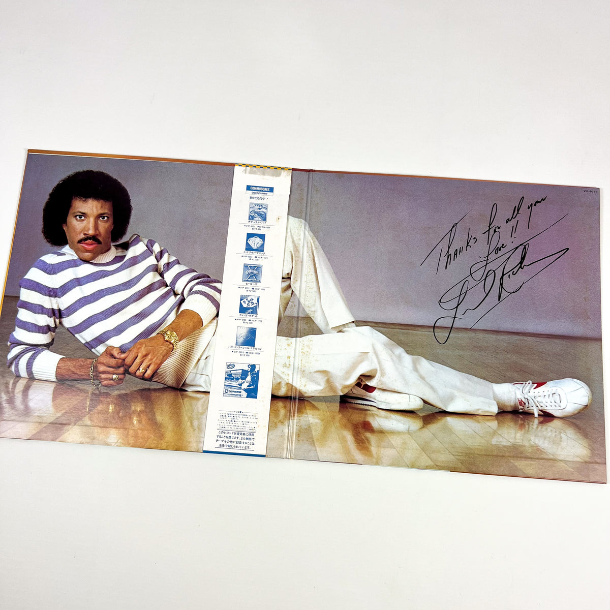 LIONEL RICHIE – Lionel Richie Stampa Giapponese VIL-6011 1983 OBI Translucent