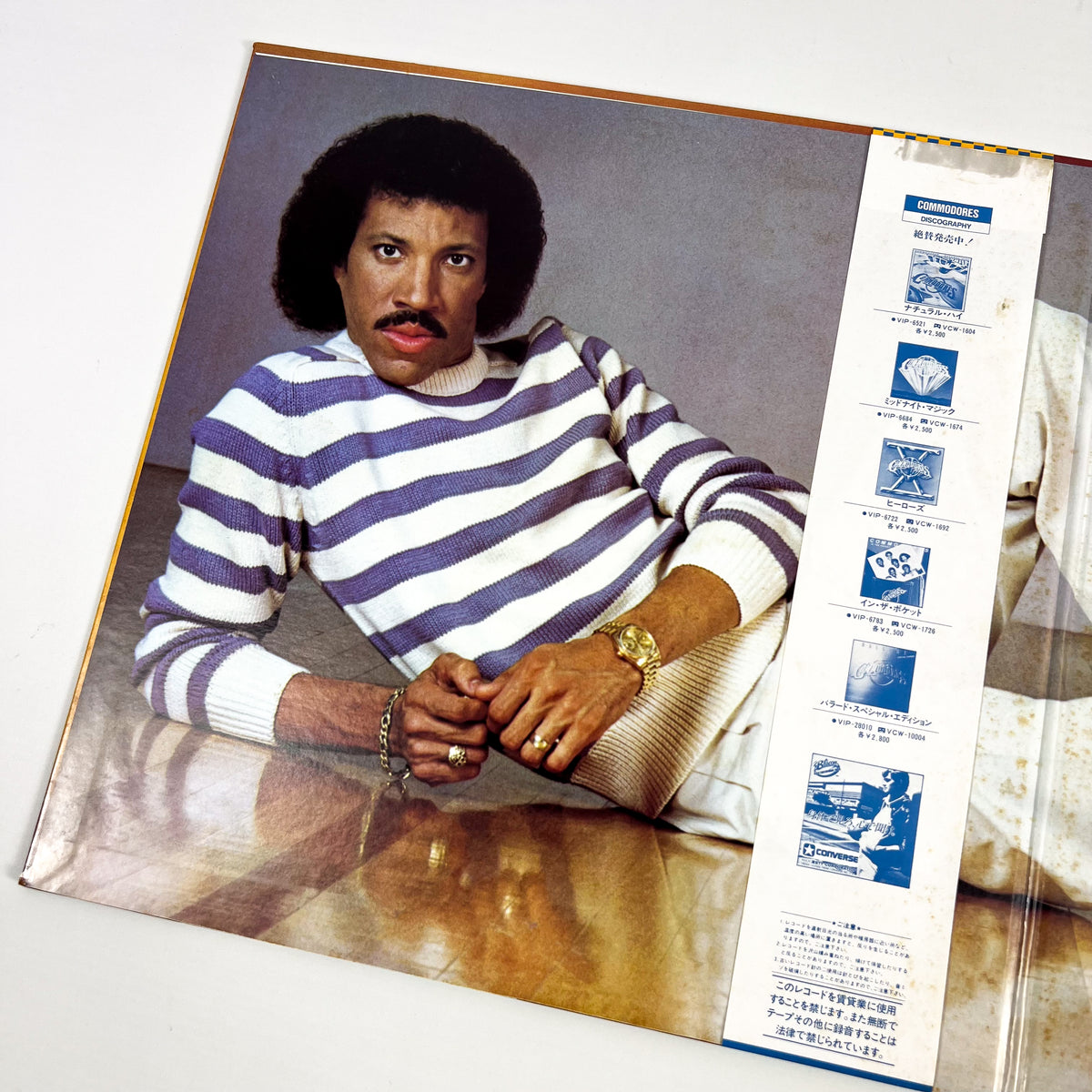 LIONEL RICHIE – Lionel Richie Stampa Giapponese VIL-6011 1983 OBI Translucent