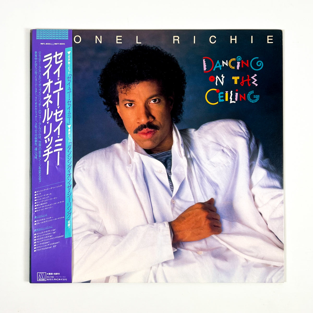 LIONEL RICHIE – Dancing On The Ceiling Prima Stampa Giapponese RMTL-8005 1986 OBI Translucent