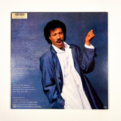 LIONEL RICHIE – Dancing On The Ceiling Prima Stampa Giapponese RMTL-8005 1986 OBI Translucent