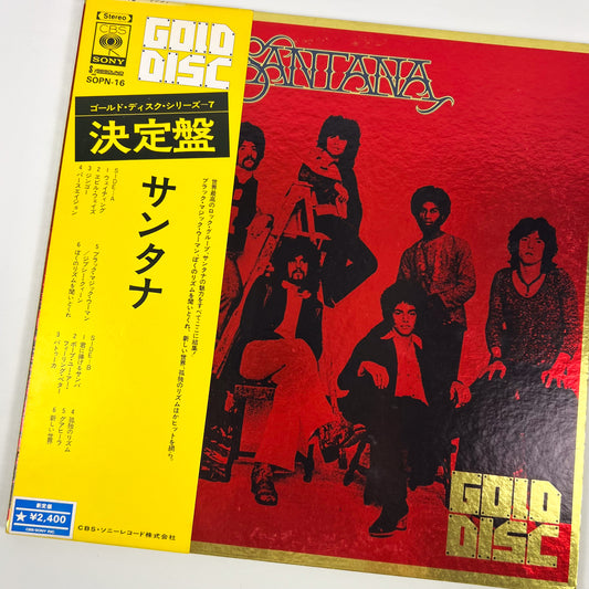 SANTANA – Santana Gold Disc Prima Stampa Giapponese SOPN-16 1973 OBI