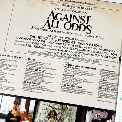 AGAINST ALL ODDS - Original Soundtrack Prima Stampa Giapponese P-11481 1984 OBI