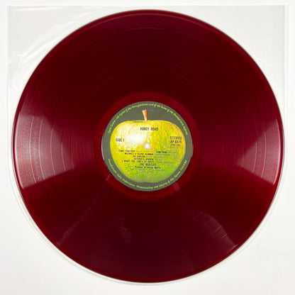 THE BEATLES – Abbey Road Prima Stampa Giapponese AP-8815 1969 Red Vinyl OBI SHRINK