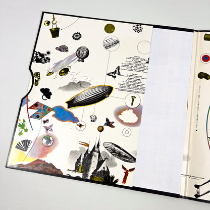 LED ZEPPELIN - Led Zeppelin III Impresión Japonesa - Atlantic P-10106A 1976 PÓSTER
