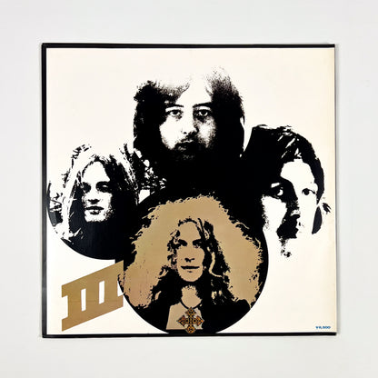 LED ZEPPELIN - Led Zeppelin III Impresión Japonesa - Atlantic P-10106A 1976 PÓSTER