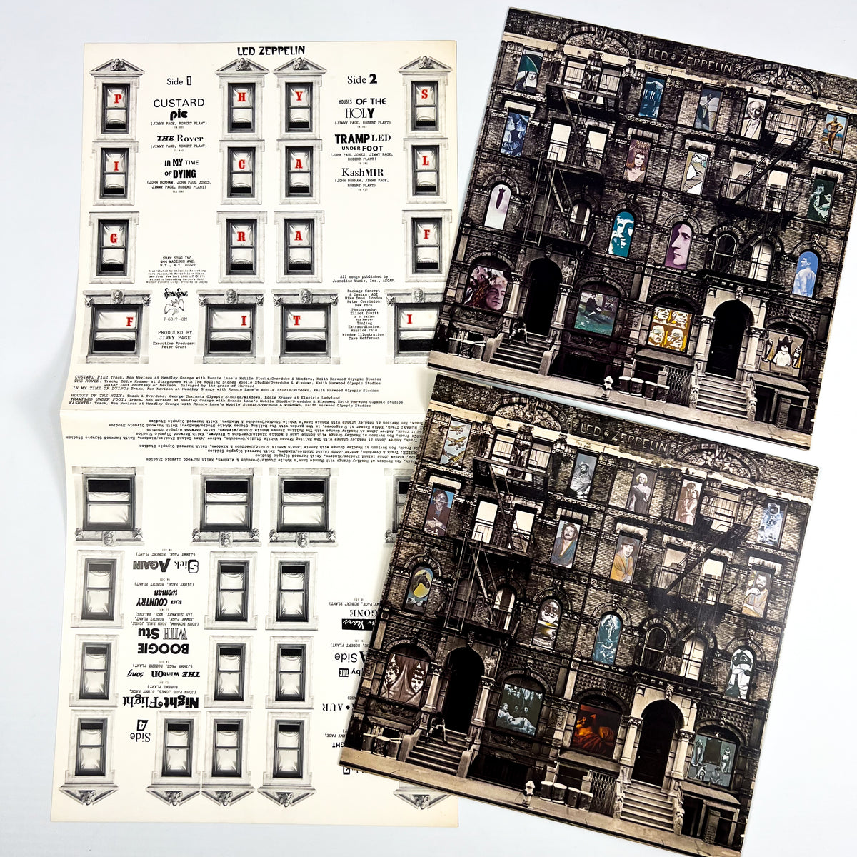 LED ZEPPELIN – Physical Graffiti Seconda Stampa Giapponese P-6317~8N 1975 2LP OBI