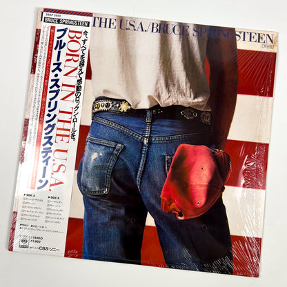 BRUCE SPRINGSTEEN – Born In The U.S.A. Prima Stampa Giapponese 28AP 2850 1984 OBI SHRINK