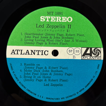 LED ZEPPELIN II – 1ª Edizione Giapponese MT-1091 1969