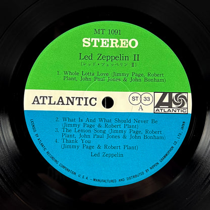 LED ZEPPELIN II – 1ª Edizione Giapponese MT-1091 1969