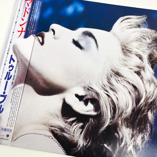 MADONNA – True Blue 1ª Edizione Giapponese - Warner Pioneer P-13310 1986 PROMO