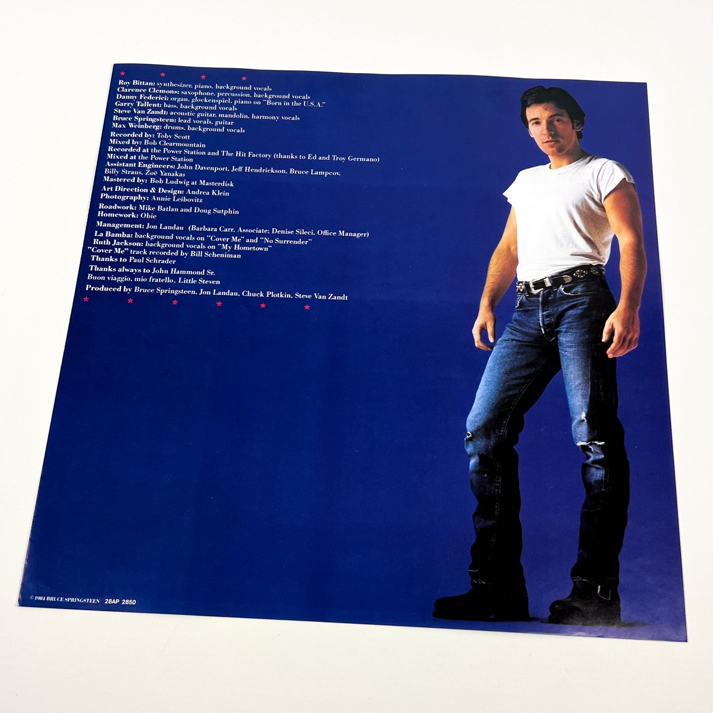 BRUCE SPRINGSTEEN – Born In The U.S.A. 1ª Edizione Giapponese – CBS/Sony 28AP 2850 1984 SHRINK