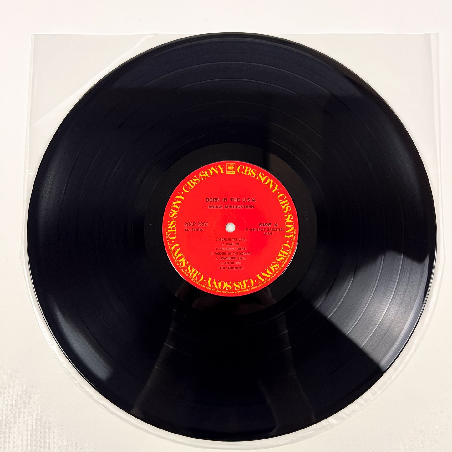 BRUCE SPRINGSTEEN – Born In The U.S.A. 1ª Edizione Giapponese – CBS/Sony 28AP 2850 1984 SHRINK