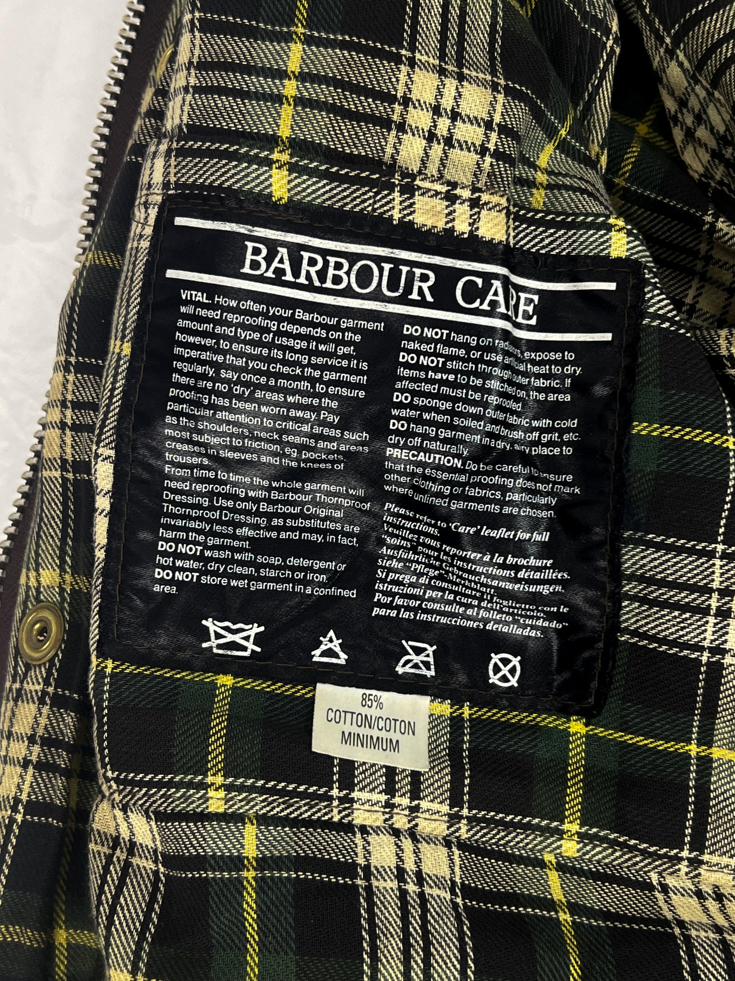 Barbour Bedale anni '80 C36 (S)