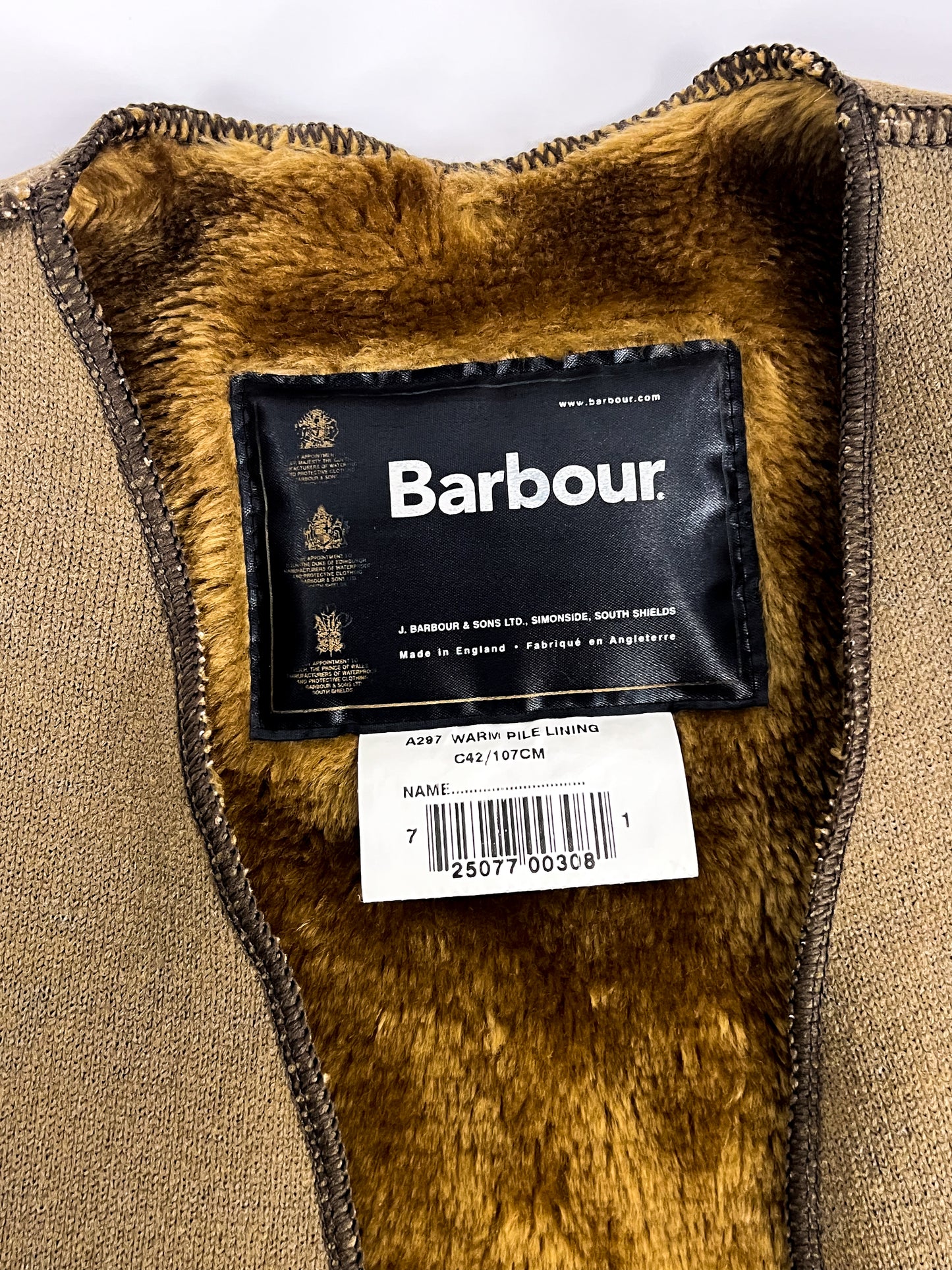 Gilet Barbour A297 C42