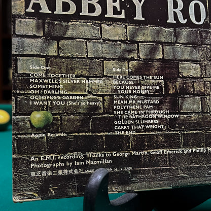 THE BEATLES – Abbey Road - 1ª Edizione Giapponese Apple AP-8815 1969 ROSSO