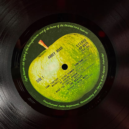 THE BEATLES – Abbey Road - 1ª Edizione Giapponese Apple AP-8815 1969 ROSSO