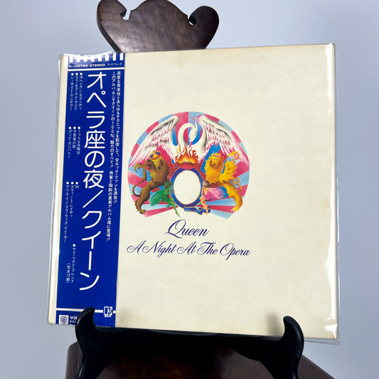 QUEEN – A Night at the Opera 1ª Edizione Giapponese – Elektra P-10075E 1975