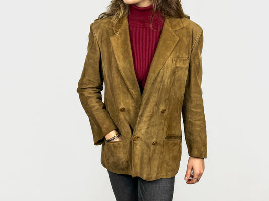 Giacca Castioni in Camoscio