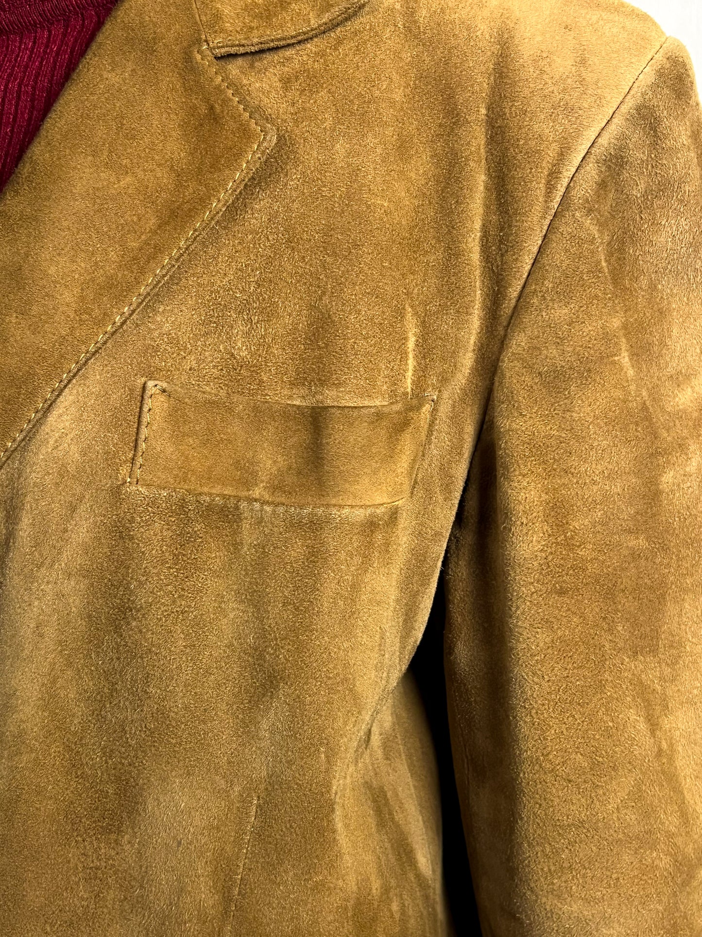 Giacca Castioni in Camoscio
