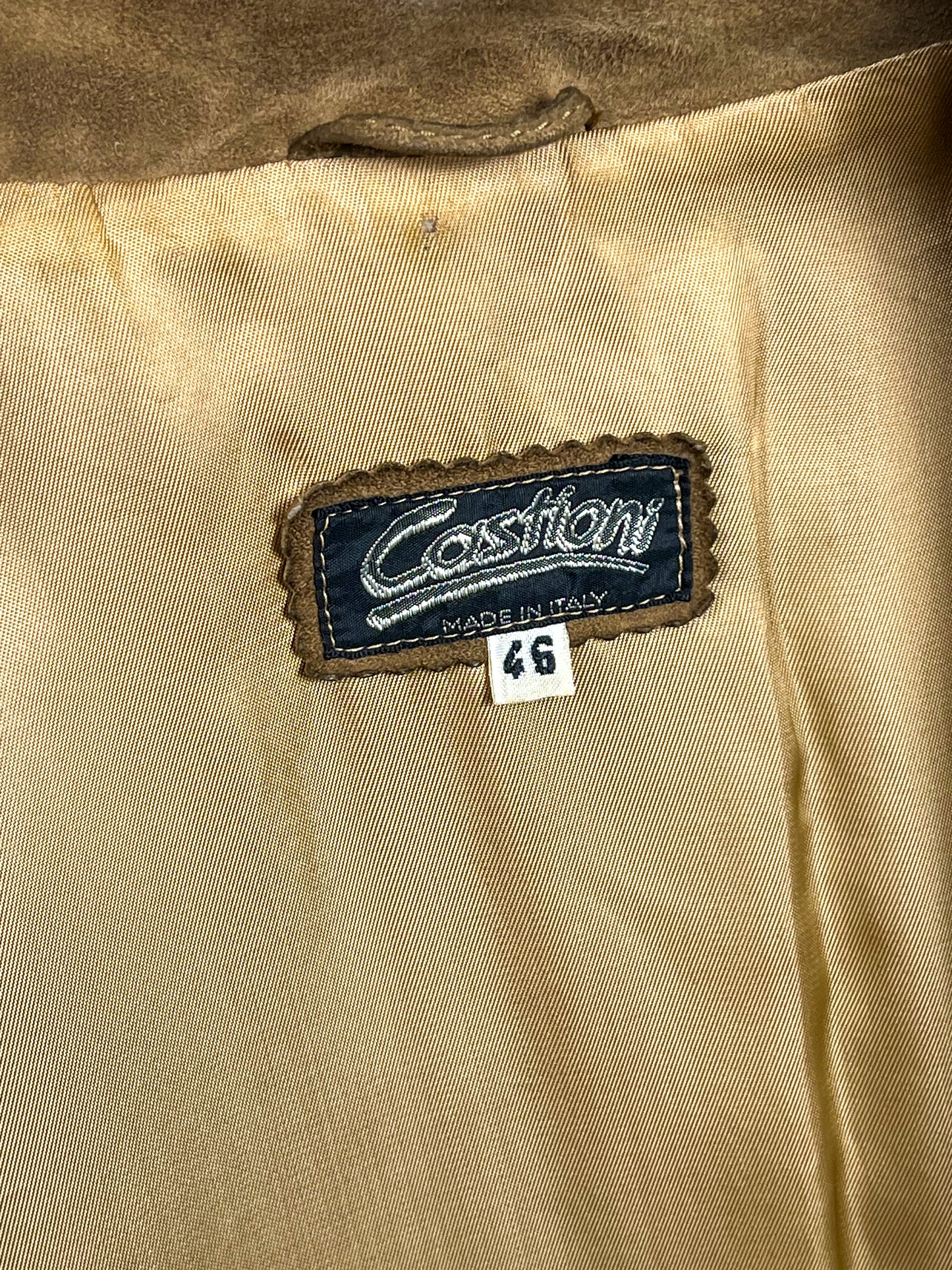 Giacca Castioni in Camoscio