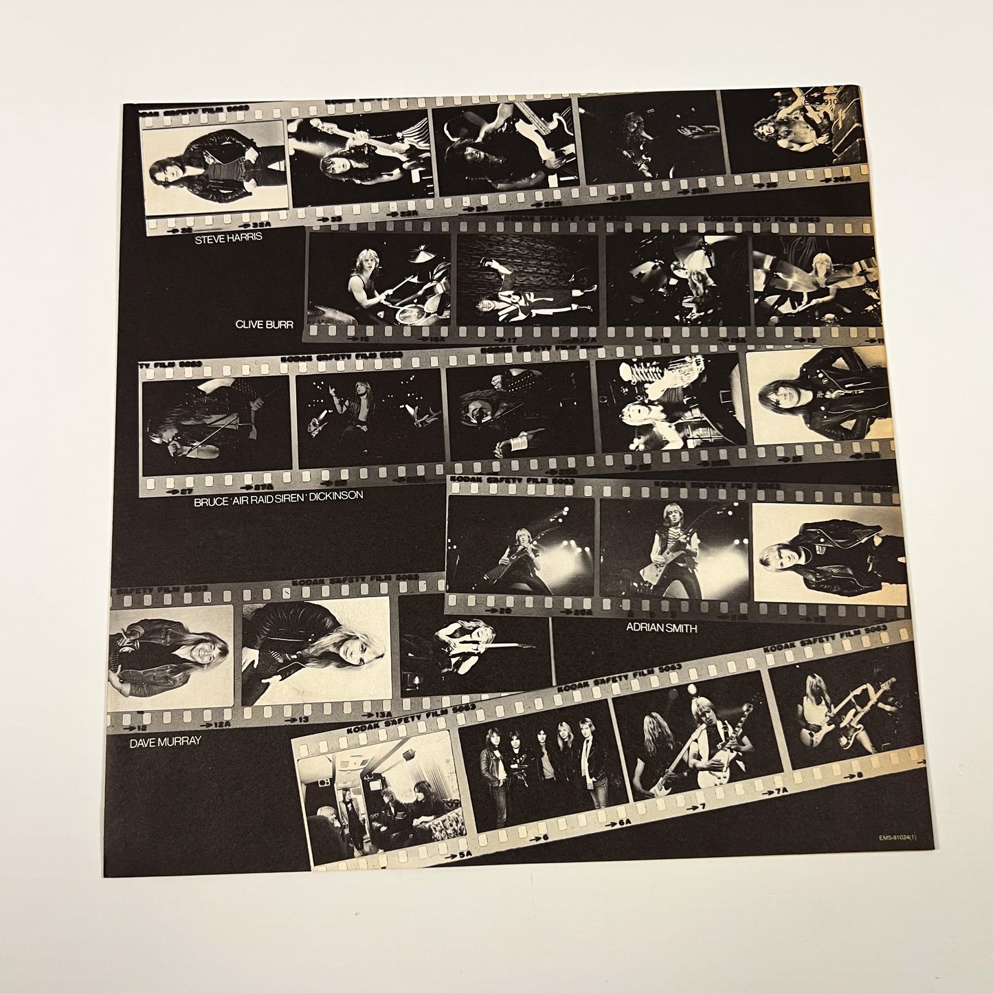 IRON MAIDEN – The Number Of The Beast 1st Japanese Edition” – EMI EMS-91034 1982 MATTE OBI