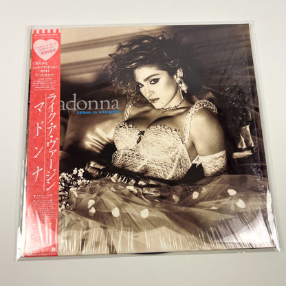 MADONNA – Like a Virgin 1st Japanese Edition – Warner Pioneer P-13033 1984 SHRINK