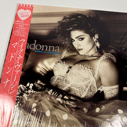 MADONNA – Like a Virgin 1st Japanese Edition – Warner Pioneer P-13033 1984 SHRINK