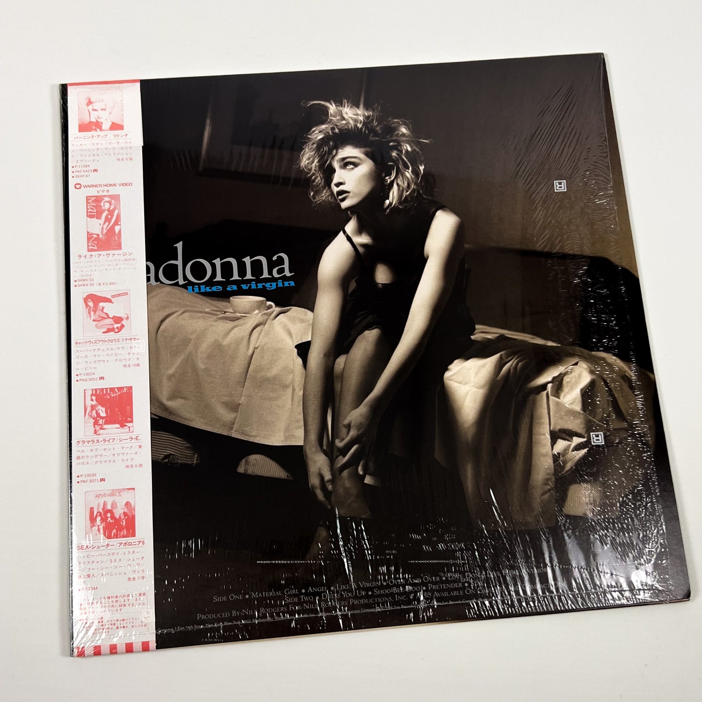 MADONNA – Like a Virgin 1st Japanese Edition – Warner Pioneer P-13033 1984 SHRINK